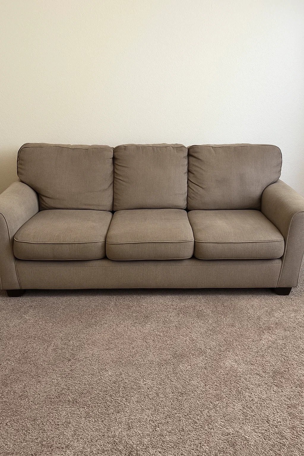Beige 3-Seater Sofa